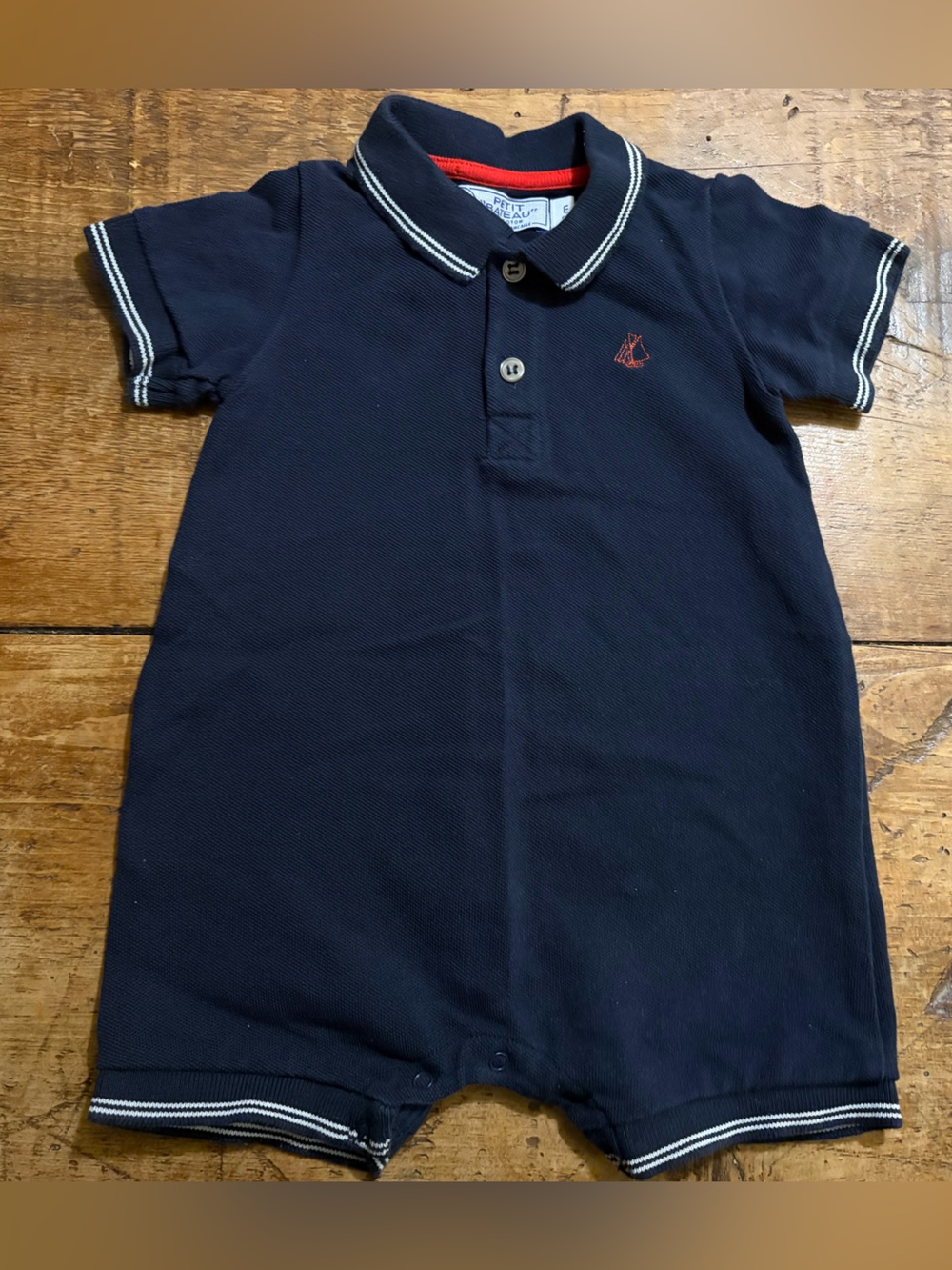 Petit Bateau Navy One Piece